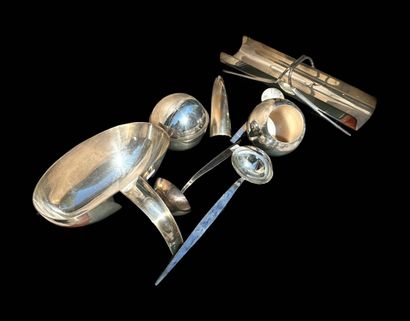 Lino SABATTINI (1925-2016) for CHRISTOFLE
Set...