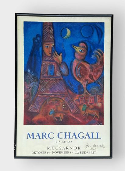 Marc CHAGALL (1887-1985)
Lithographed poster
Signed...