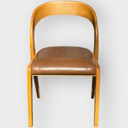MARCO SEATS
Set of 6 beechwood chairs with...