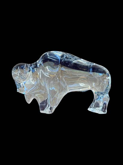 BACCARAT
Buffalo
Crystal proof 
Mark underneath
13...