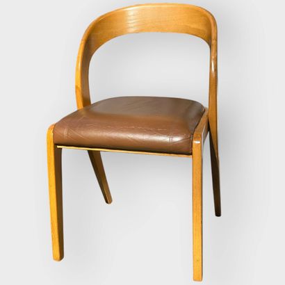 MARCO SEATS
Set of 6 beechwood chairs with...