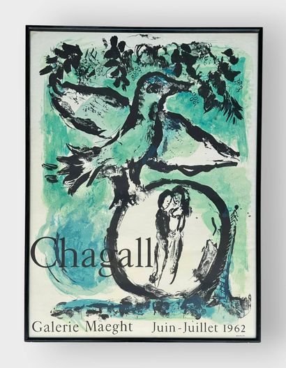 Marc CHAGALL (1887-1985)
Maeght - 1962
Lithographed...
