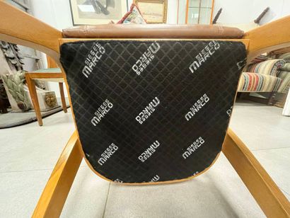 MARCO SEATS
Set of 6 beechwood chairs with...