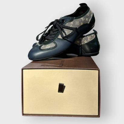 Louis VUITTON
Pair of leather, monogrammed...