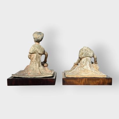 China, Tang style
Mingqi in terra cotta with...