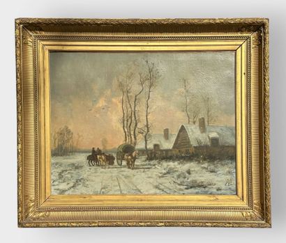 Emile Adélard BRETON (1831-1902)
Cart arriving...