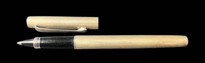 Rollerball pen in silver 925 °/°° striated,...