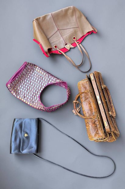 Set of 4 bags including : 
-DOTTHZ Bridget...