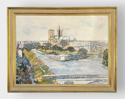 Renée THEOBALD (1926-2014)
The Seine and...
