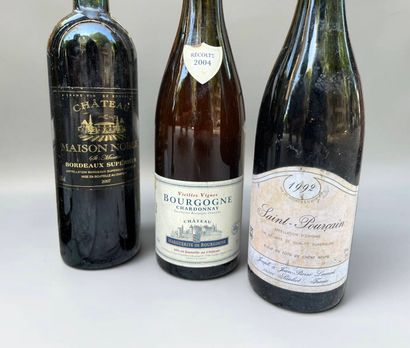 Set of 6 bottles of wine :
-1 bottle Chassagne-Montrachet...