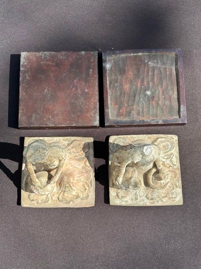 China, Tang style
Mingqi in terra cotta with...
