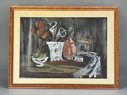 Joseph LEVIN (1894-1979)
Pair of still lifes...