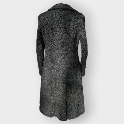 Christian DIOR, Attributed to
Black astracan...