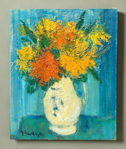 Lydie GÉRARD (1920-2008)
Still life with...