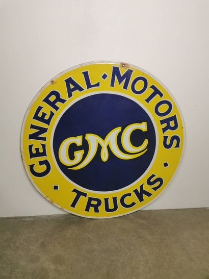 Enameled sheet metal advertising plate for...