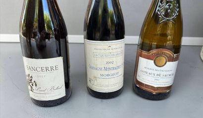 Set of 6 bottles of wine :
-1 bottle Chassagne-Montrachet...