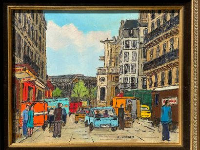 Raymond HAMON (1900-1985)
Les halles seen...