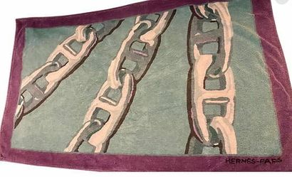 HERMÈS 
Towel / Sheet / Beach mat in vintage...