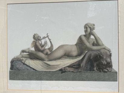 Goddess with lion skin 
Print
40 x 51 cm
Large...