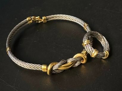 FRED in the taste of
Ring and bracelet in...