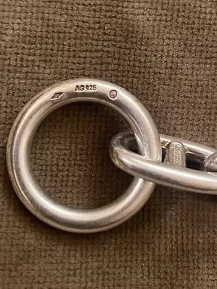 HERMÈS
Rare Hermès Chaine d'Ancre GM12 bracelet...