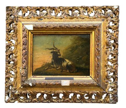 Rudolf KOLLER (1828-1905), Attributed to
Goat
Oil...