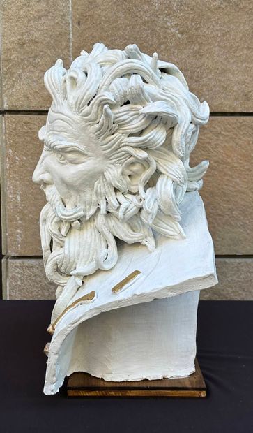 HERGOS (1955)
Poseidon
White patinated terracotta....