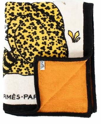 HERMÈS 
Towel / Sheet / Beach mat in printed...