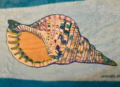HERMÈS 
Towel / Sheet / Beach mat in vintage...