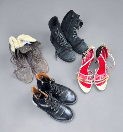 Lot including : 
-Zadig et Voltaire: pair...