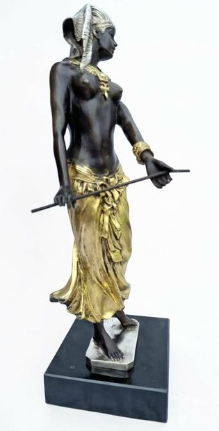Contemporary work
Isis
Gilded bronze with...