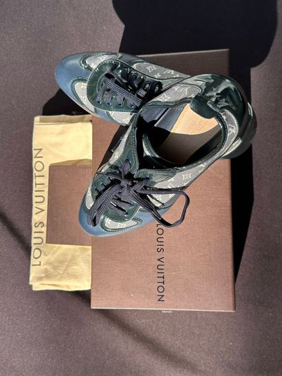 Louis VUITTON
Pair of leather, monogrammed...