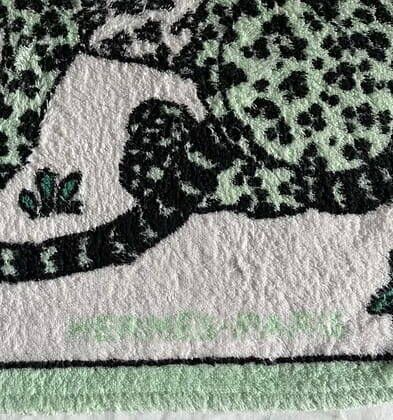 HERMÈS 
Towel / Beach mat in vintage printed...