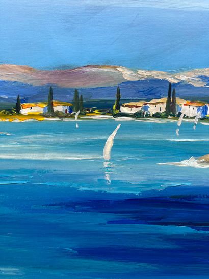 Jean-Louis HONNET (1957-2017) 
Mediterranean...