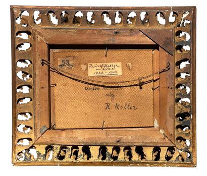 Rudolf KOLLER (1828-1905), Attributed to
Goat
Oil...