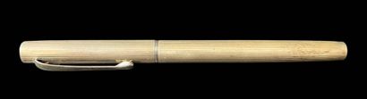 Rollerball pen in silver 925 °/°° striated,...