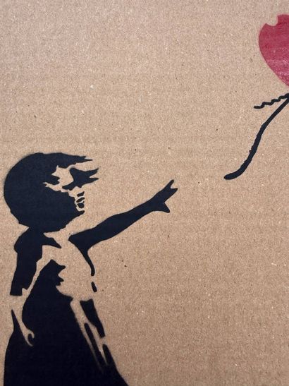 BANKSY (1974), based on 
Balloon Girl (I)
Black...