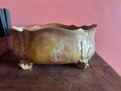 Clément MASSIER (1844-1917)
Glazed earthenware...
