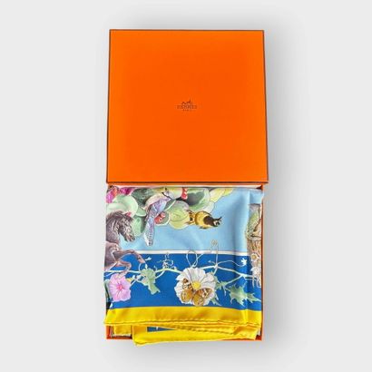 HERMÈS 
Faune & Flore du Texas Jaune