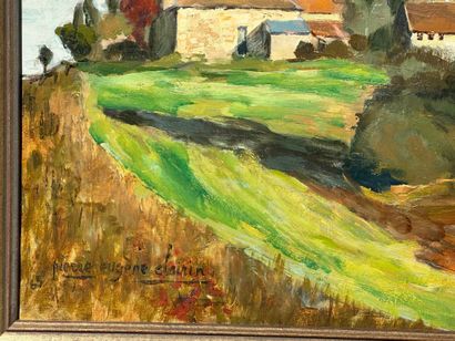Pierre-Eugène CLAIRIN (1897-1980) 
Village...