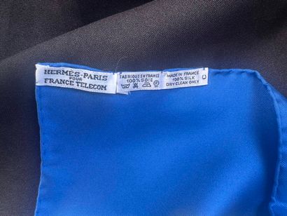 HERMÈS
Silk square with clouds printed for...