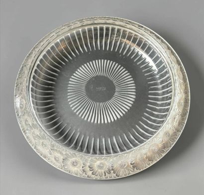 LALIQUE France 
Marguerites large bowl in...