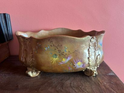Clément MASSIER (1844-1917)
Glazed earthenware...