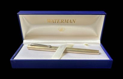 Rollerball pen in silver 925 °/°° striated,...