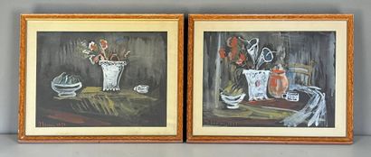 Joseph LEVIN (1894-1979)
Pair of still lifes...