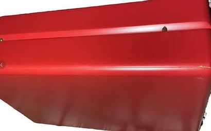 GUCCI 
Red lacquered wooden box including...