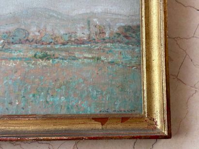 José MINGRET (1880-1969)
Spring in Bresse
Gouache....