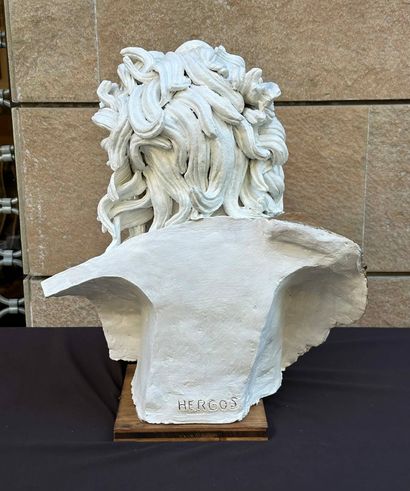 HERGOS (1955)
Poseidon
White patinated terracotta....