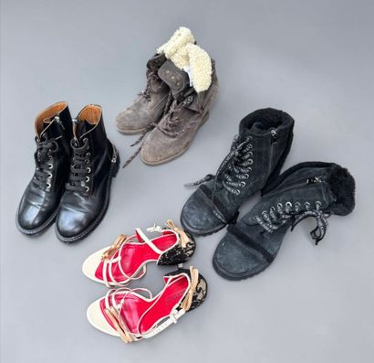 Lot including : 
-Zadig et Voltaire: pair...
