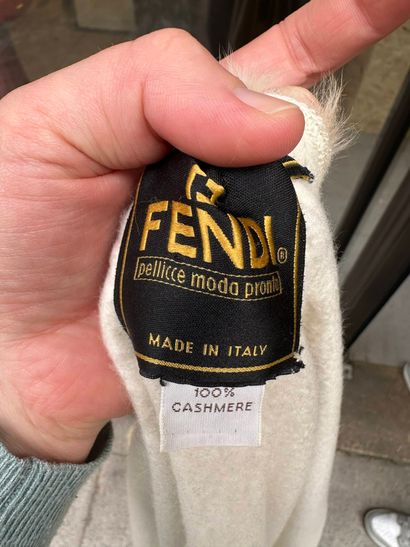 FENDI
Cashmere and sable cape and stole
(three...